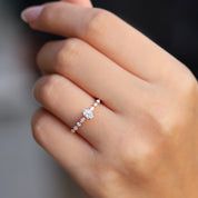 0.50 Karat Vintage Elena Pırlanta Yüzük