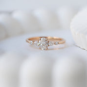 0.55 CT D VS2 GIA Sertifikalı Vintage Lucia Pırlanta Yüzük