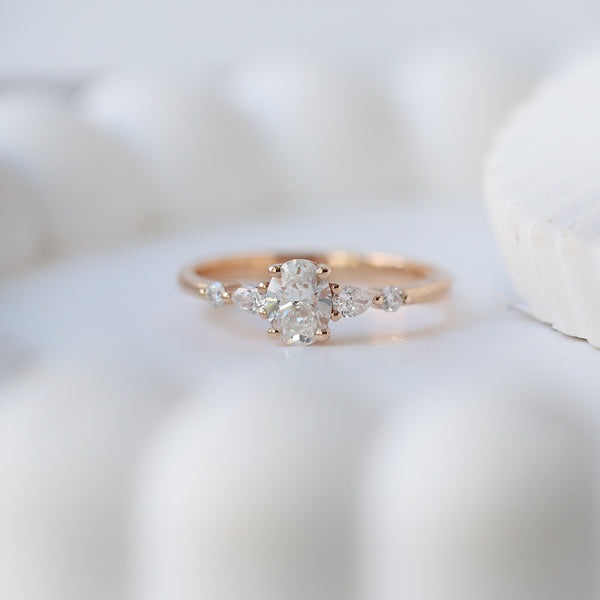 0.55 CT D VS2 GIA Sertifikalı Vintage Lucia Pırlanta Yüzük