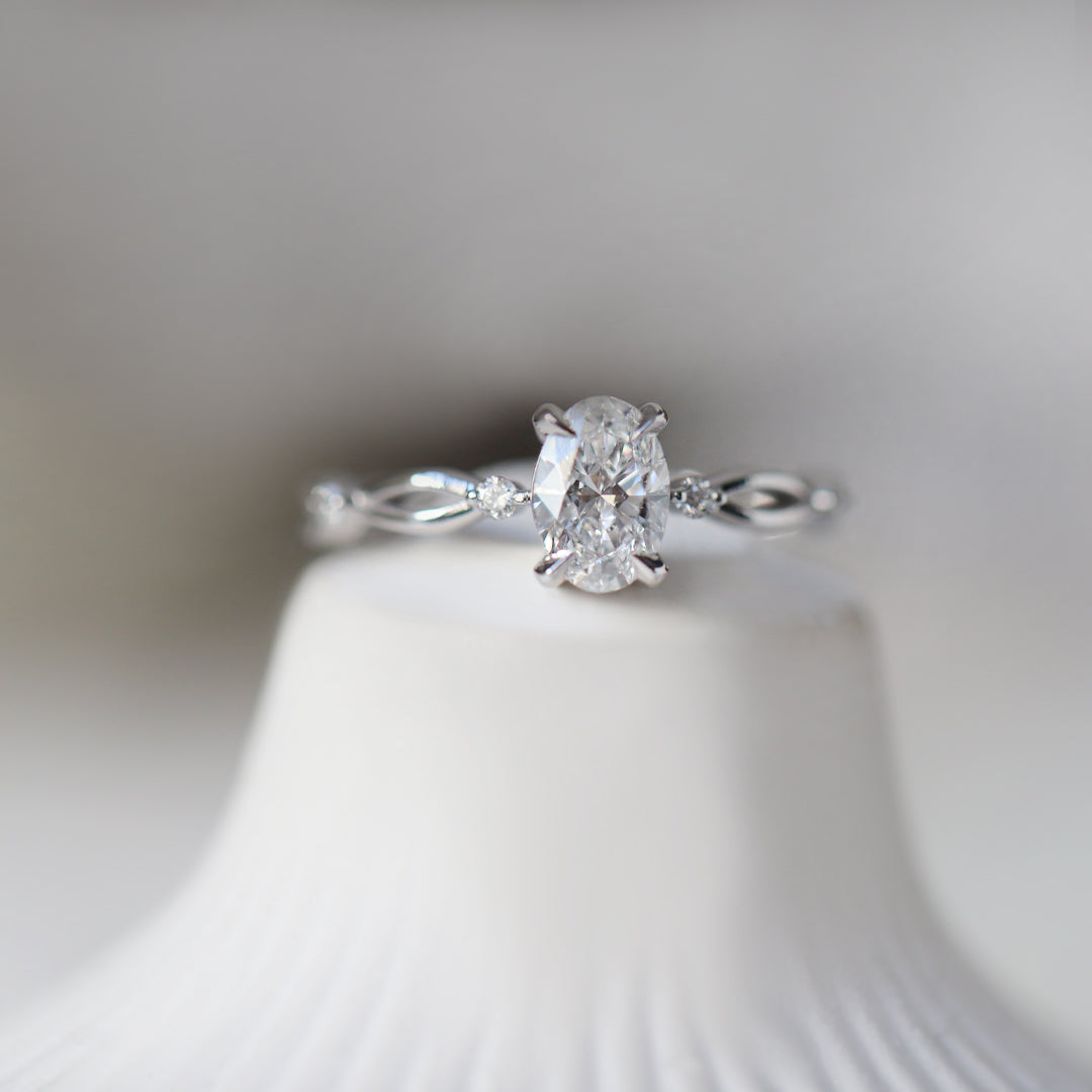 0.55 Karat Vintage Nina Tasarım Pırlanta Yüzük