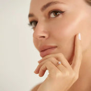 0.57 CT Pırlanta Taşlı Rose Altın Yüzük