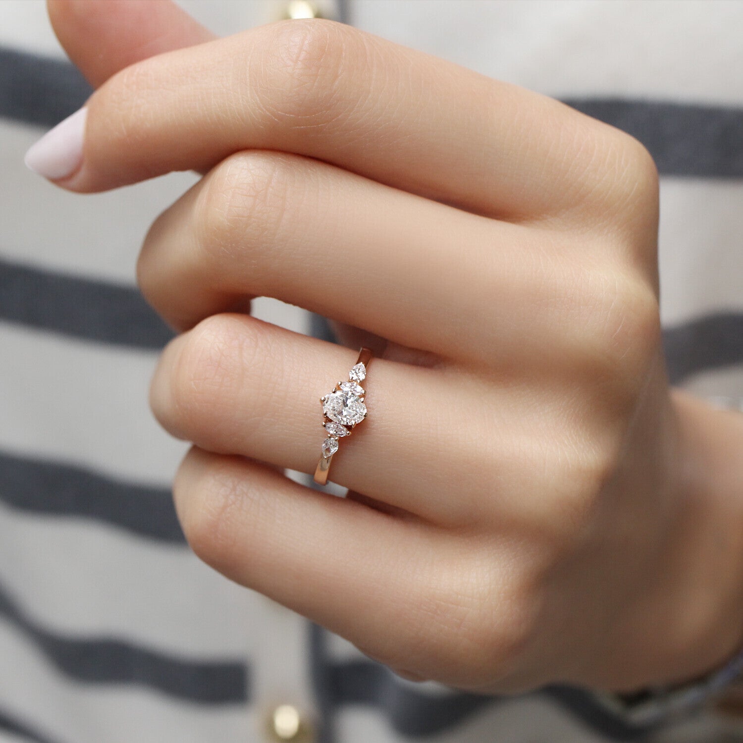 0.60 CT Vintage Diana Pırlanta Yüzük