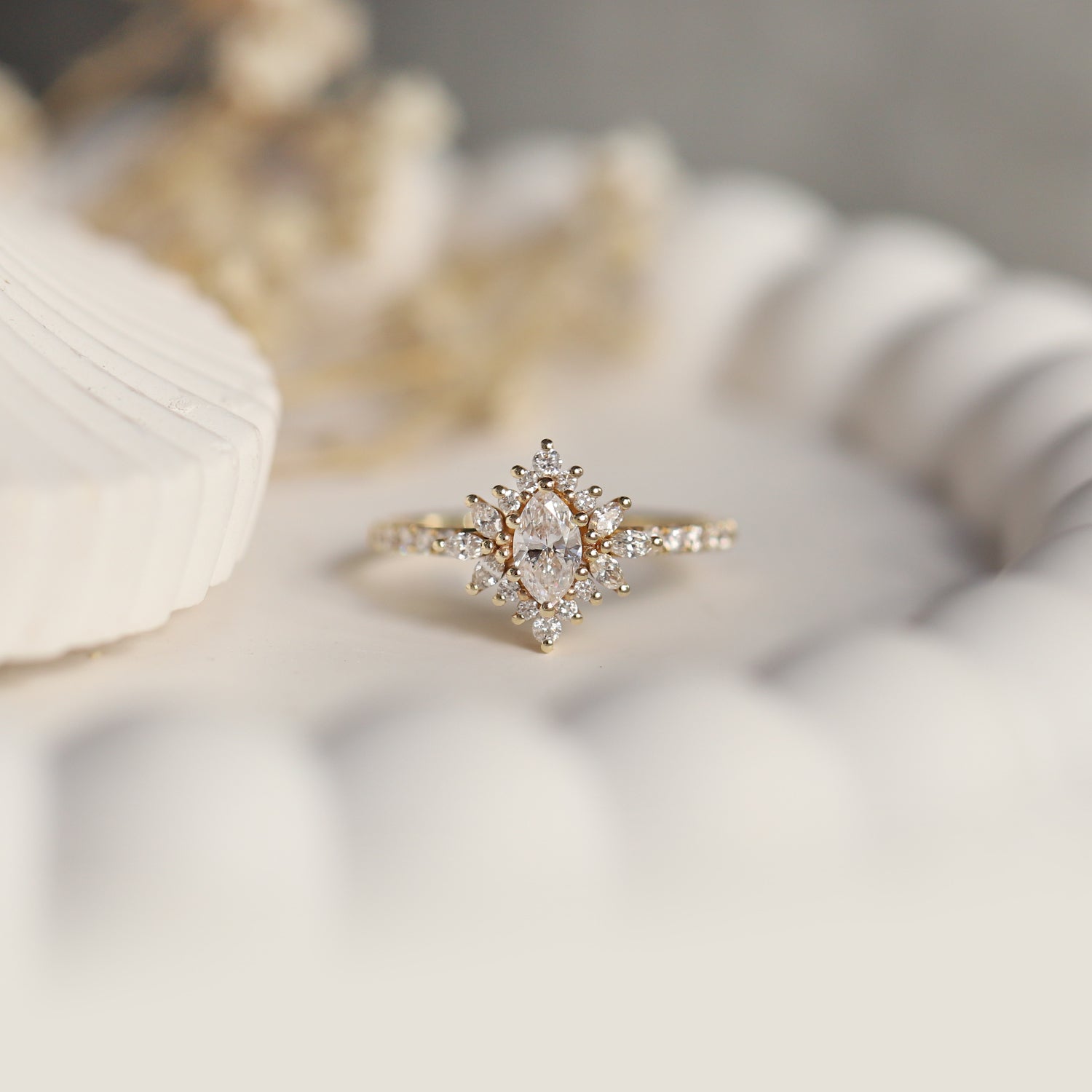 0.65 CT Vintage Tasarım Artemis Pırlanta Yüzük