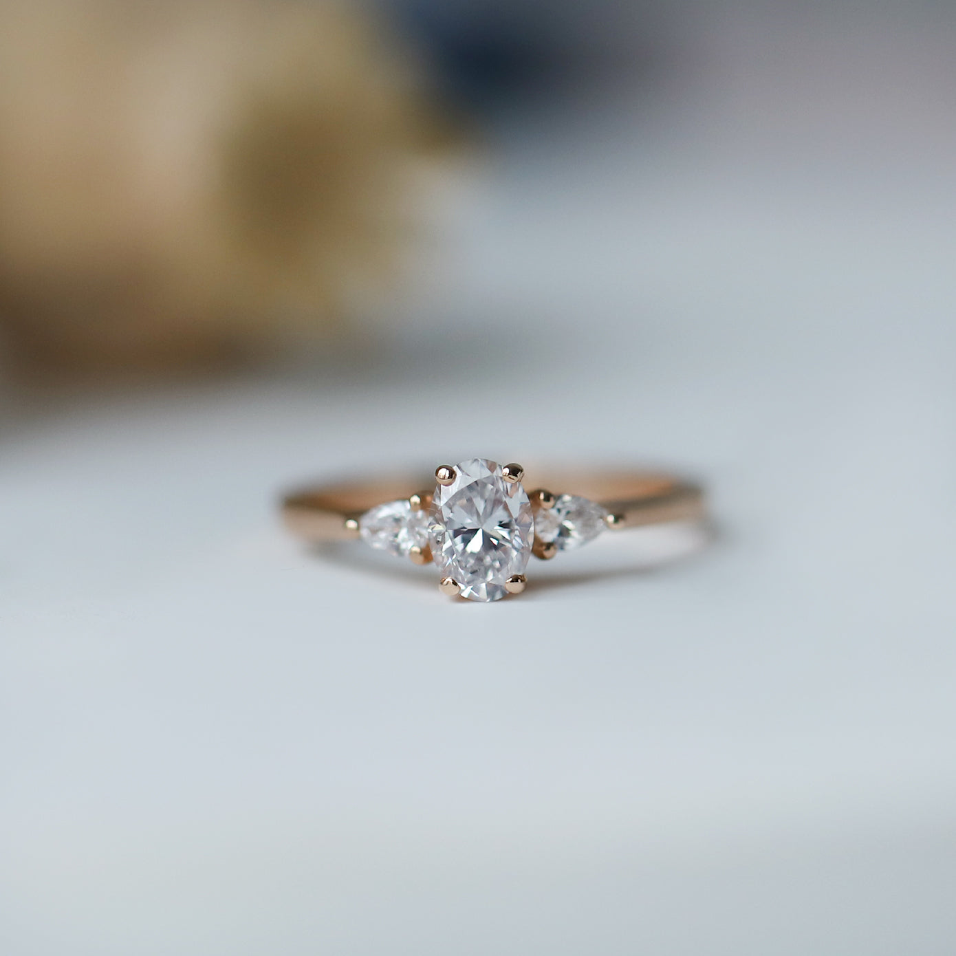 0.65 Karat F SI2 GIA Sertifikalı Vintage Clara Pırlanta Yüzük