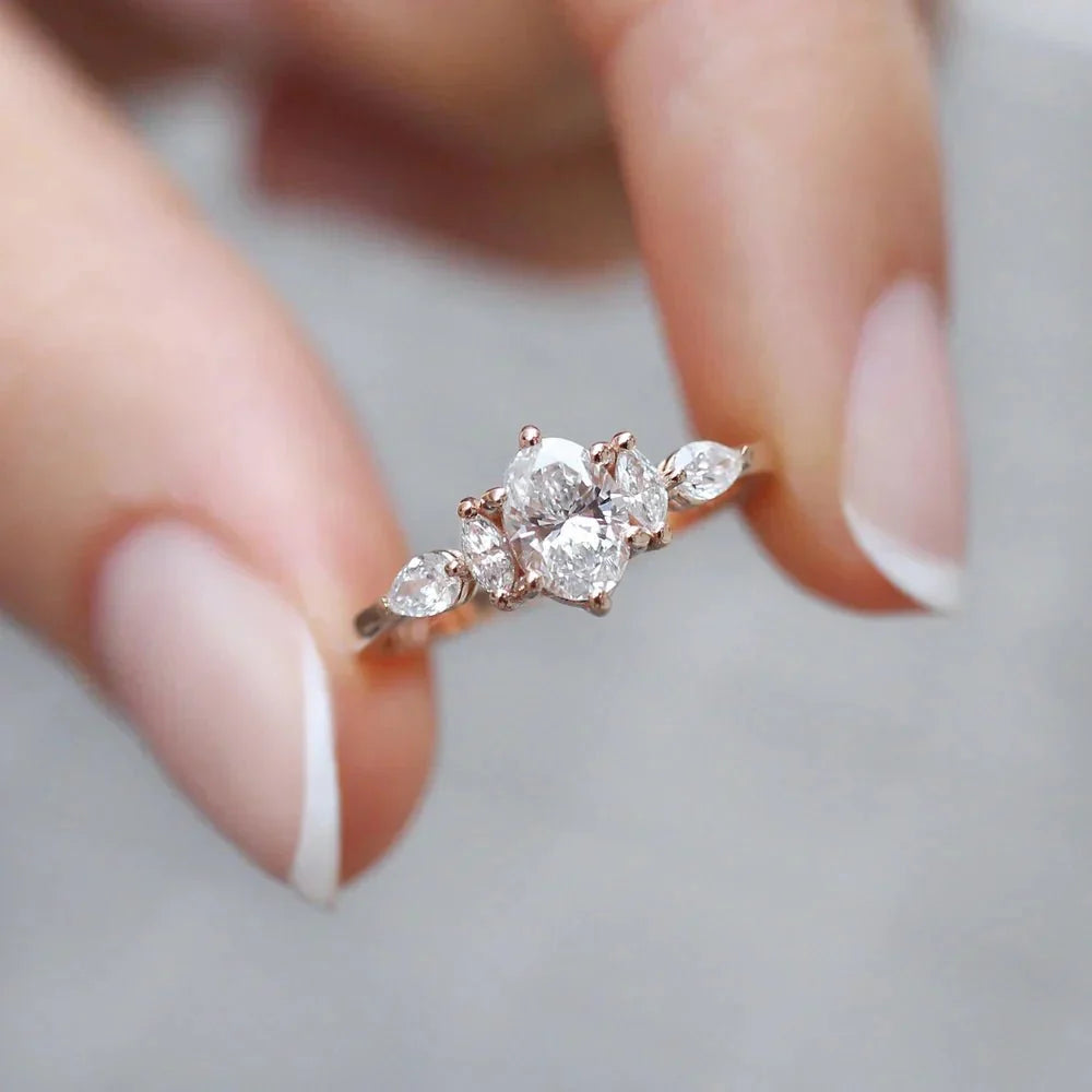 0.70 Karat D VS2 GIA Sertifikalı Vintage Diana Pırlanta Yüzük