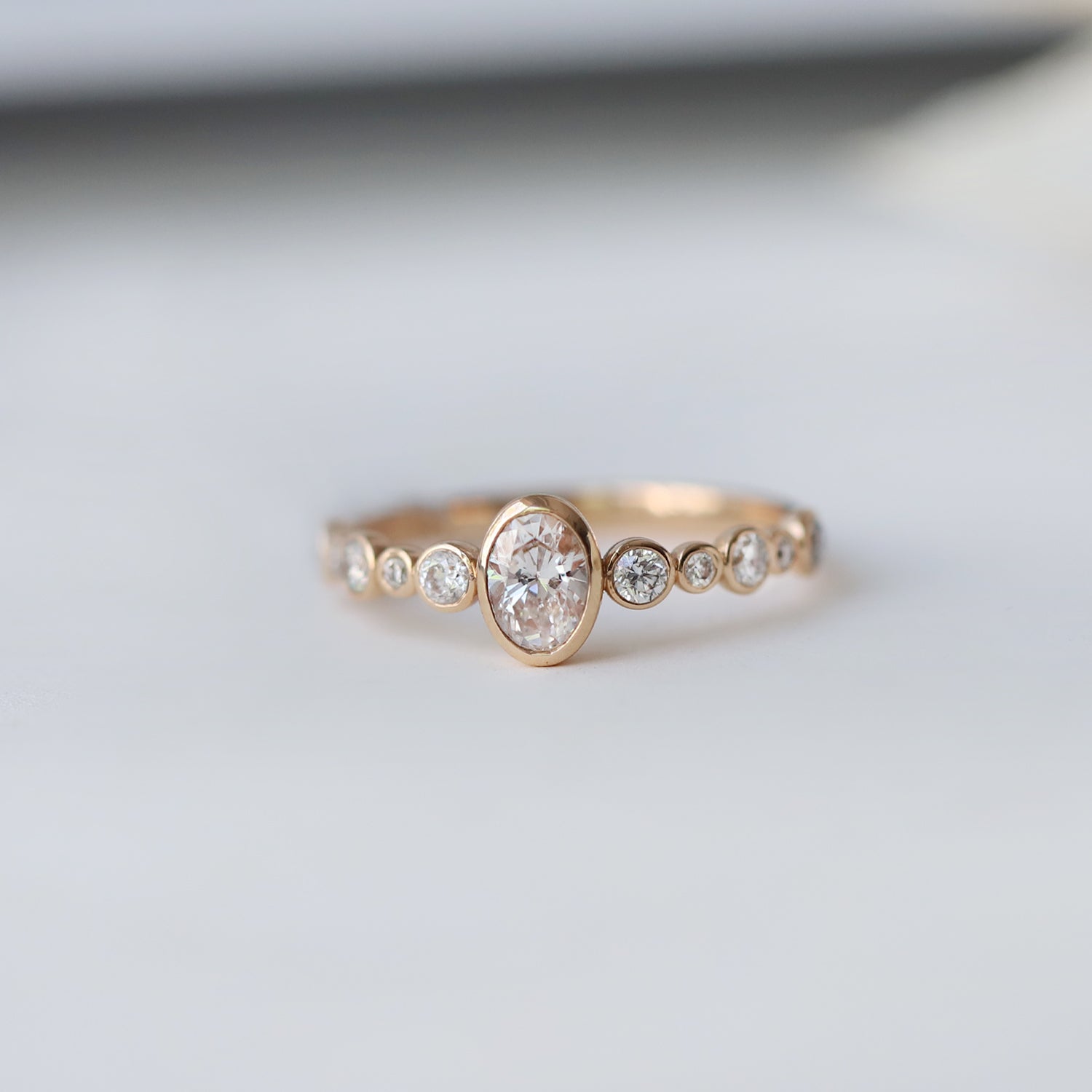 0.70 Karat Vintage Olivia Pırlanta Yüzük