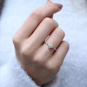 0.72 CT Vintage Tasarım Pırlanta Tektaş Yüzük