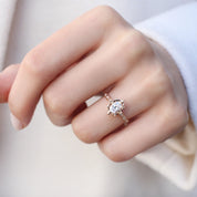 0.75 CT Vintage Tasarım Aria Pırlanta Yüzük