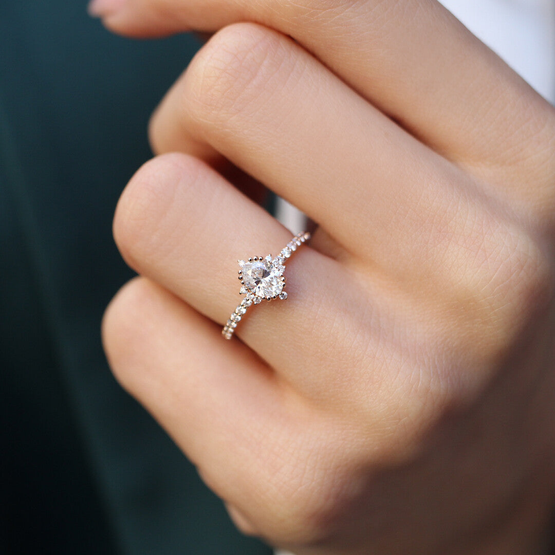 0.80 CT Vintage Elis Pırlanta Yüzük