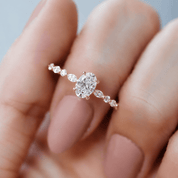 0.80 Karat D SI2 GIA Sertifikalı Vintage Elena Pırlanta Yüzük