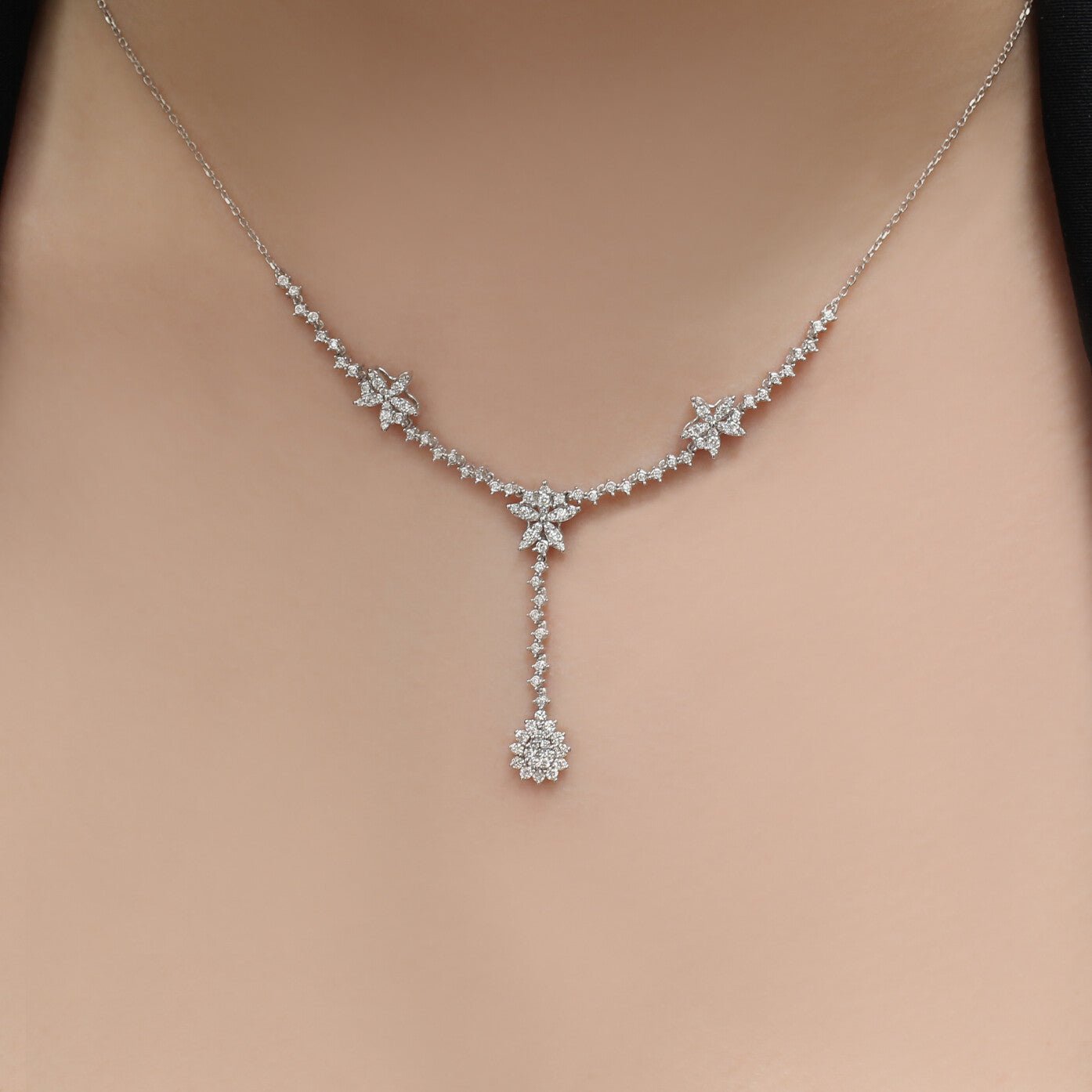 0.80 Karat Özel Tasarım Pırlanta Gerdanlık