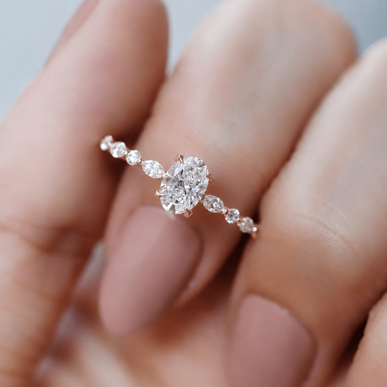 0.90 Karat Vintage Elena Pırlanta Yüzük