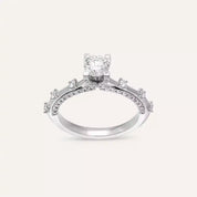 0.92 CT Pırlanta Taşlı Beyaz Altın Yüzük