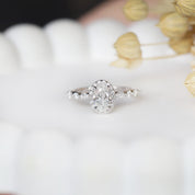 1.00 CT GIA E SI2 Sertifikalı Vintage Elena Pırlanta Yüzük