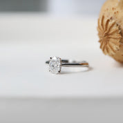 1.00 Karat F SI2 GIA Sertifikalı Bianca Pırlanta Yüzük