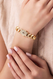 11 Mm Gurmet Bileklik (Taşlı Kilit)