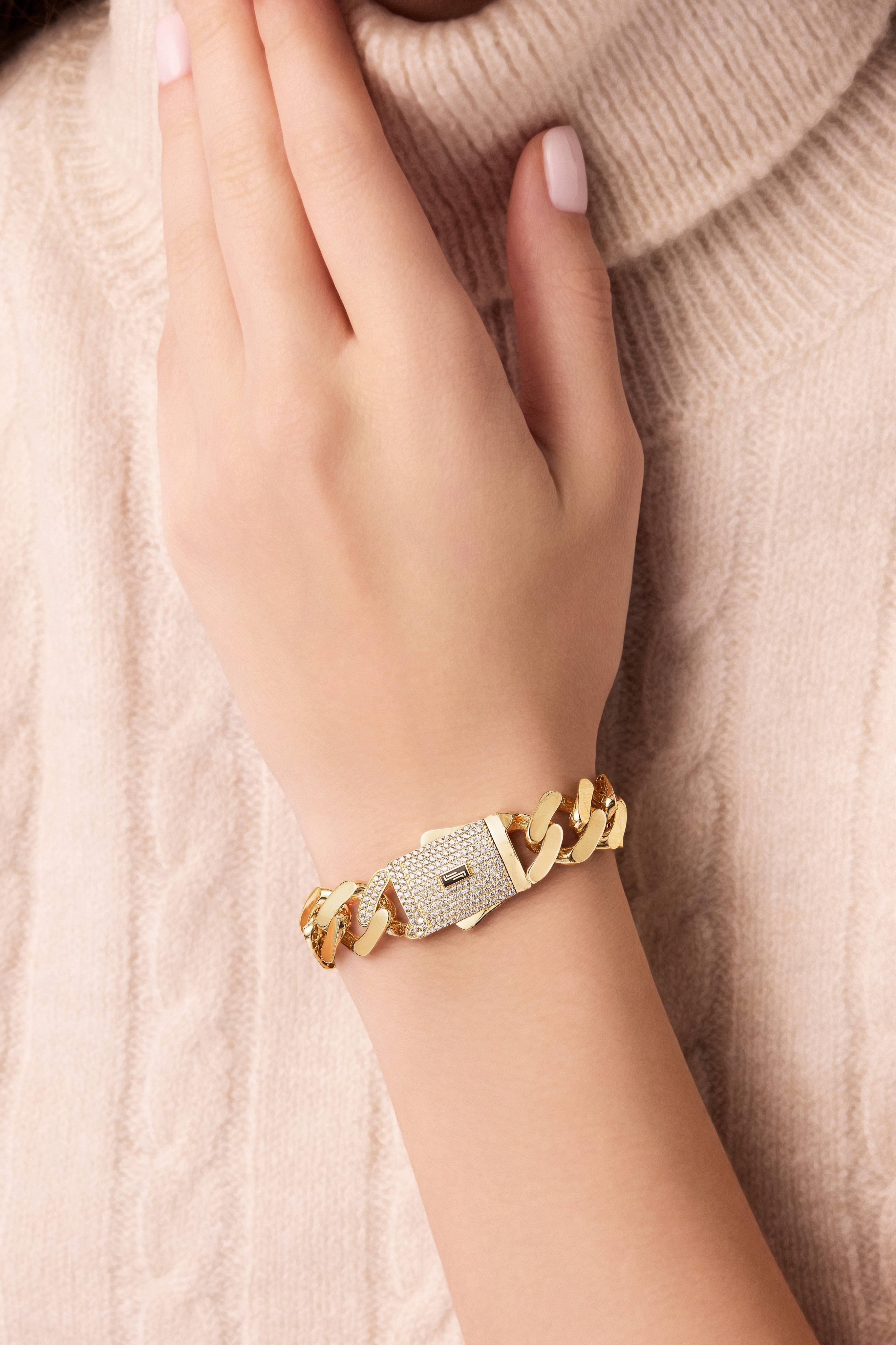 13 Mm Gurmet Bileklik (Taşlı Kilit)