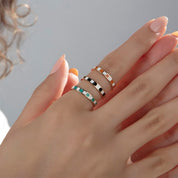 14 Ayar Altın Abierto Yüzük