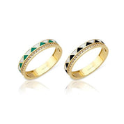 14 Ayar Altın Abierto Yüzük