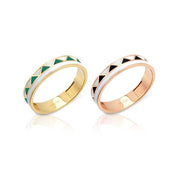 14 Ayar Altın Abierto Yüzük