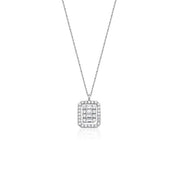 14 Ayar Altın Baget Linaa Kolye