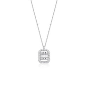 14 Ayar Altın Baget Linaa Kolye