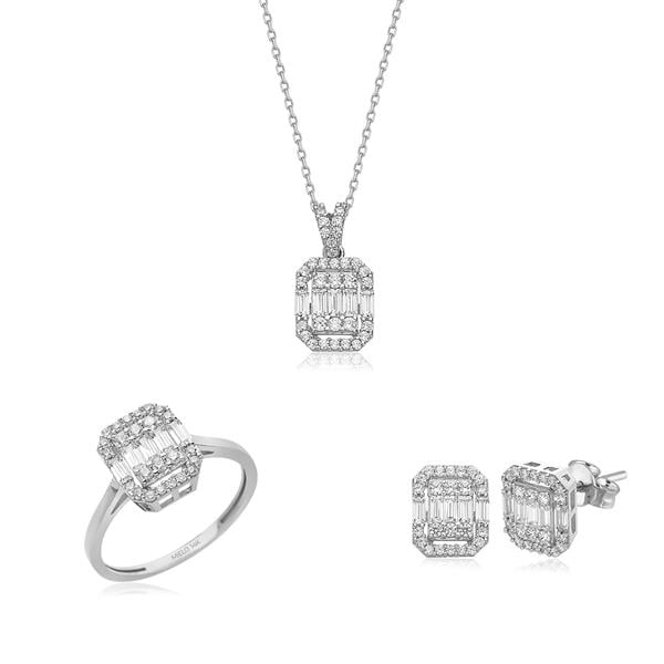 14 Ayar Altın Baget Set