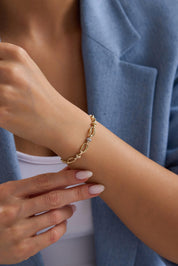 14 Ayar Altın Bileklik