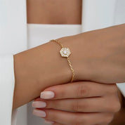 14 Ayar Altın Bileklik