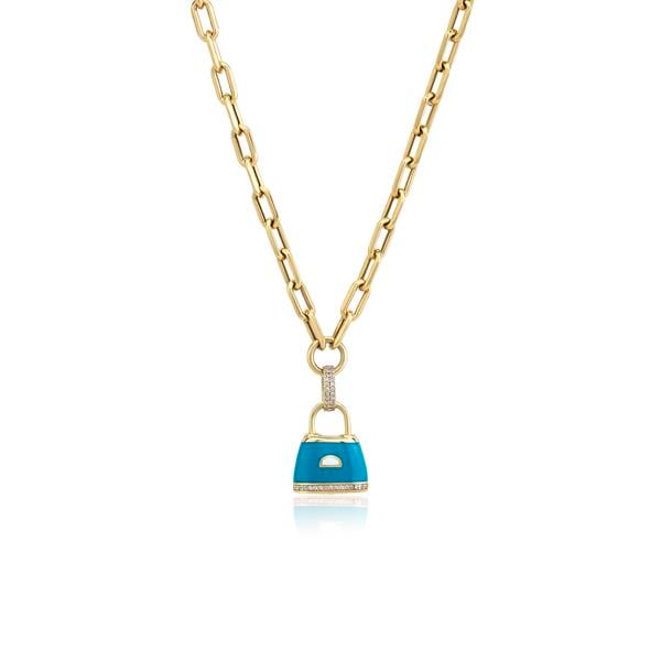 14 Ayar Altın Cadena Kolye