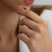 14 Ayar Altın Çıtır Yüzük