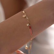 14 Ayar Altın Opera Bileklik