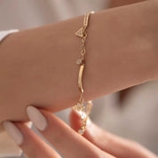 14 Ayar Altın Opera Bileklik