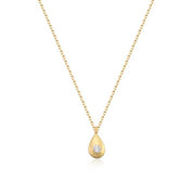 14 Ayar Altın Damla Çıtır Kolye