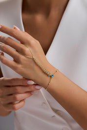 14 Ayar Altın Dorika Nazar Şahmeran