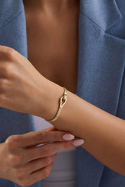 14 Ayar Altın Düğüm Bileklik