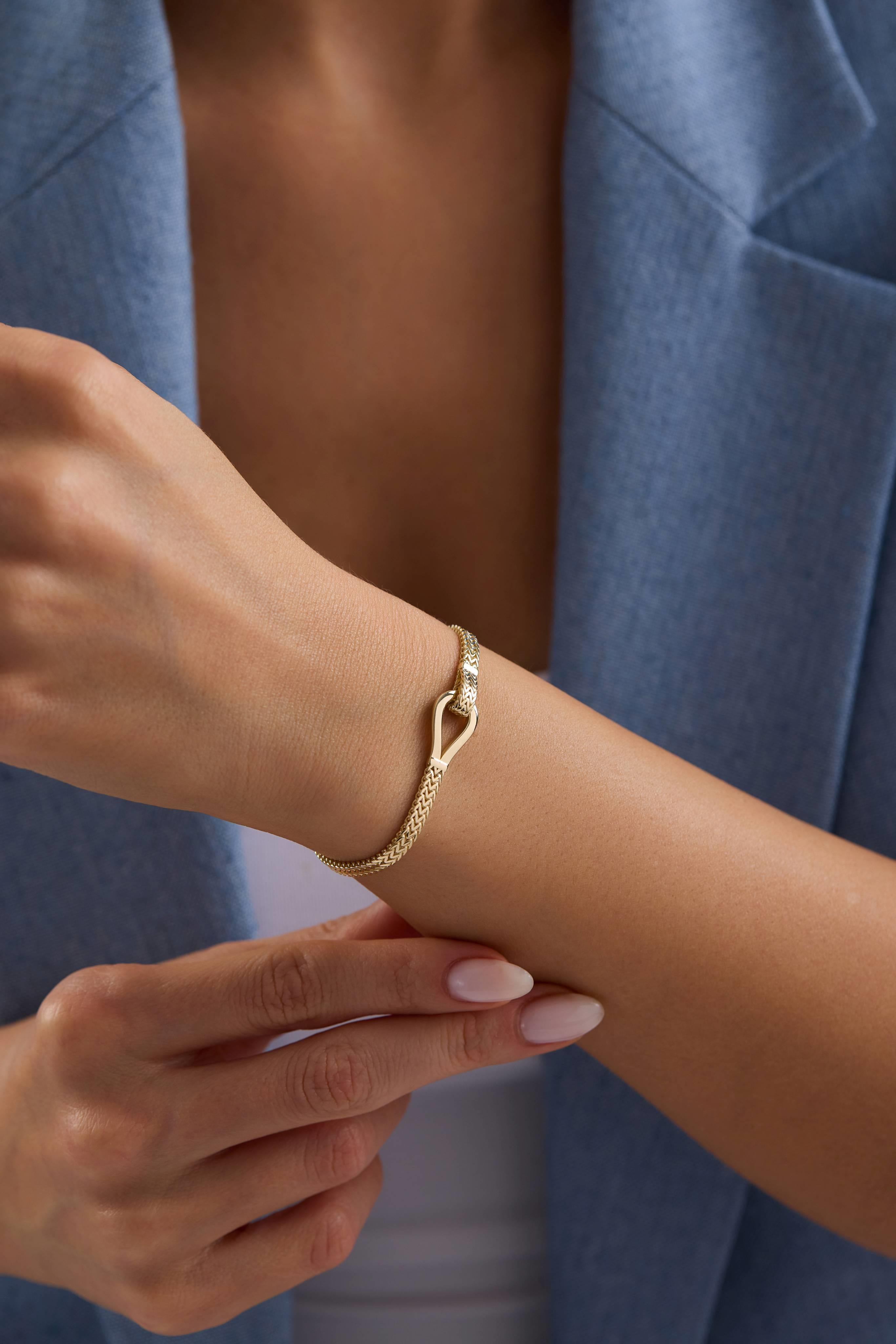 14 Ayar Altın Düğüm Bileklik