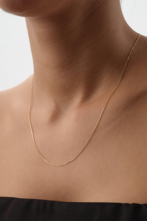 14 Ayar Altın Forse Zincir Kolye