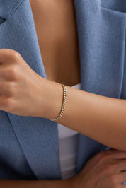 14 Ayar Altın Gurmet Bileklik