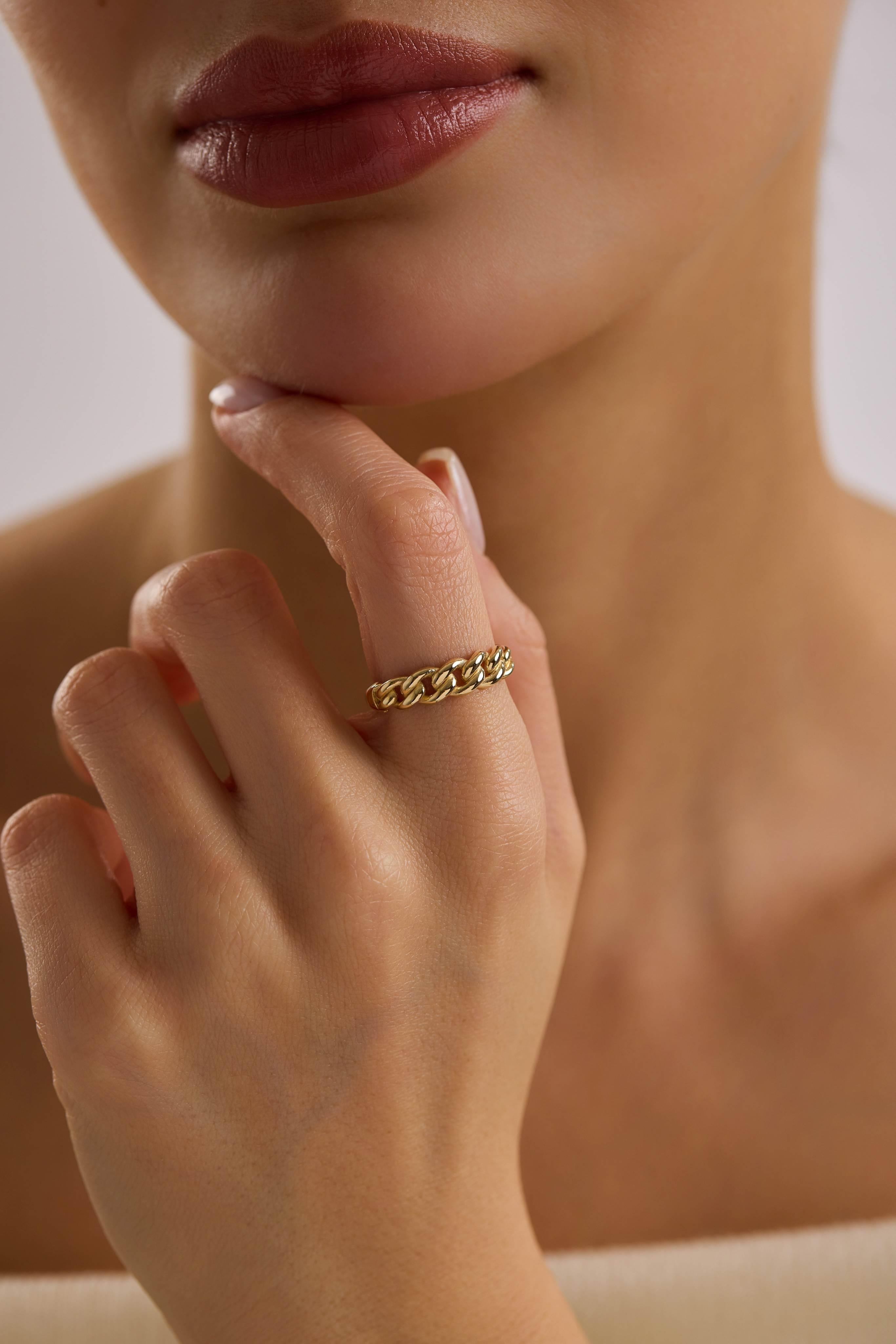 14 Ayar Altın Gurmet Yüzük