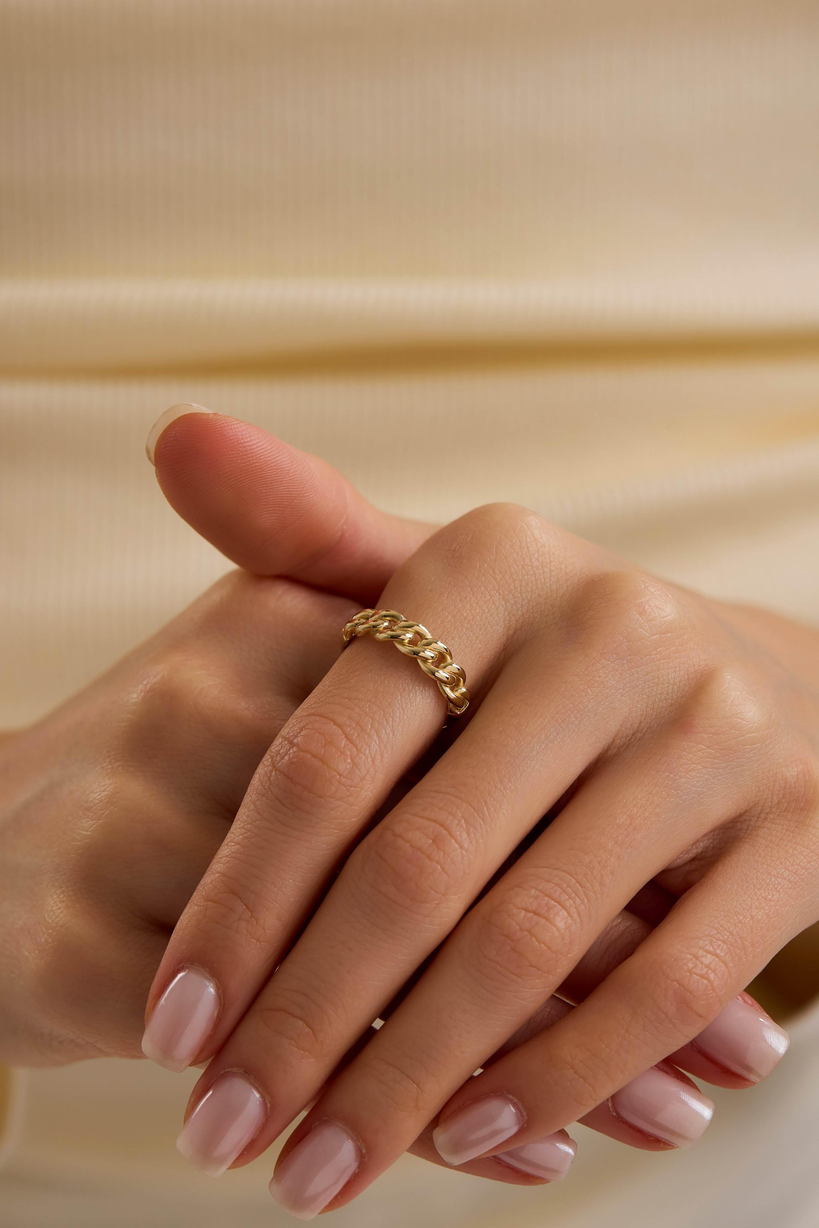 14 Ayar Altın Gurmet Yüzük