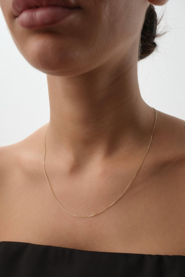 14 Ayar Altın Gurmet Zincir Kolye