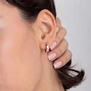 14 Ayar Altın Halka Küpe