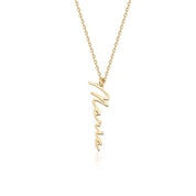 14 Ayar Altın İsim Kolye