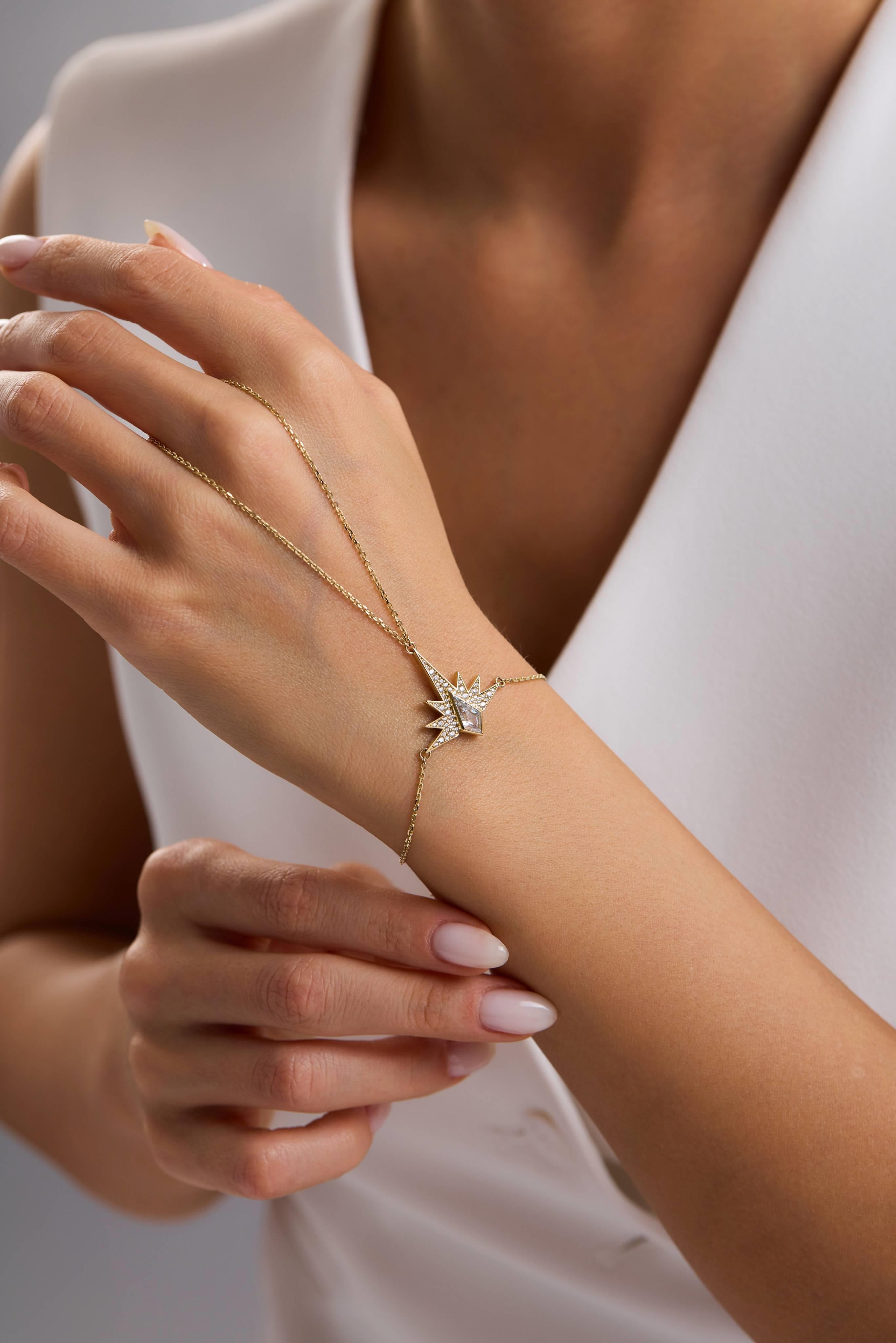 14 Ayar Altın Kutup Yıldızı Şahmeran