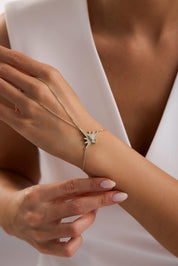 14 Ayar Altın Kutup Yıldızı Şahmeran