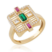 14 Ayar Altın Maria Yüzük