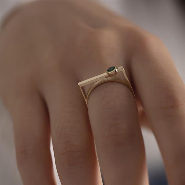 14 Ayar Altın Maria Yüzük