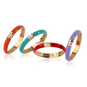 14 Ayar Altın Mineli Mavi Yüzük