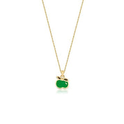 14 Ayar Altın Mineli Mela Kolye